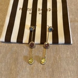 Henri Bendel Multi Stone Earrings